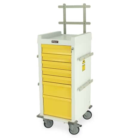 Harloff MRN7K-MAN Procedure Cart MRI-Compatible Seven Drawer