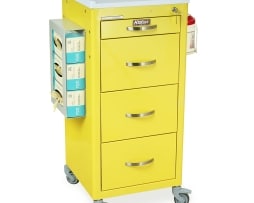 Harloff M3DS1830K04-PPE Infection Control Cart M-Series Tall