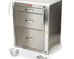 Harloff MDSS2424B13 Emergency Cart M-Series Stainless Steel