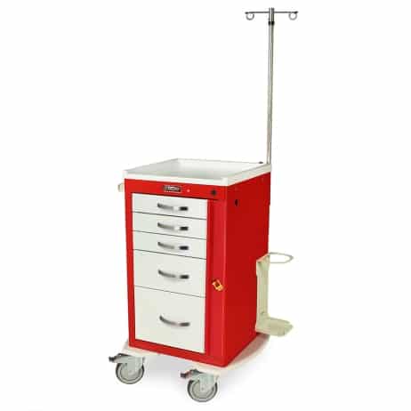 Harloff MPA1824B05+MD18-EMG Emergency Cart A-Series Short