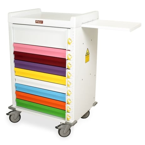 Harloff MR9B-PED Pediatric Crash Cart A-Series Aluminum MRI - Image 3