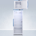 Summit ARG12PV-AFZ1PVSTACK Vaccine Refrigerator Freezer 2 ARG12PV AFZ1PVSTACK Open