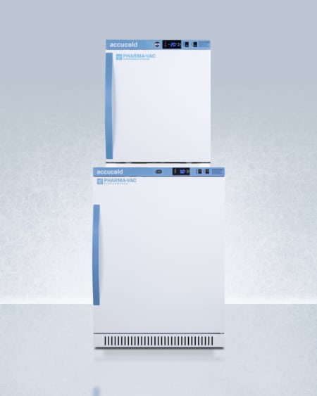 Summit ARS6PV-AFZ1PVSTACK Vaccine Refrigerator Freezer