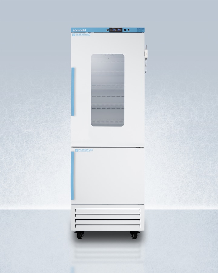 Summit ARFG18PVDLPW 28" Wide Vaccine Refrigerator Freezer 8 ARFG18PVDLPW