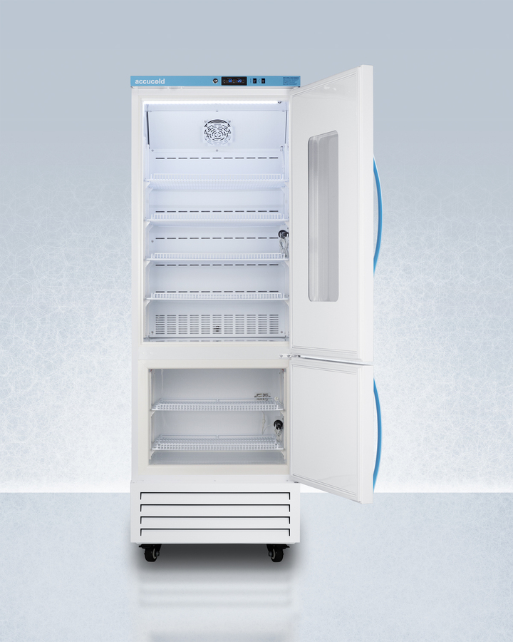 Summit ARFG18PVDLPW 28" Wide Vaccine Refrigerator Freezer 3 ARFG18PV Open
